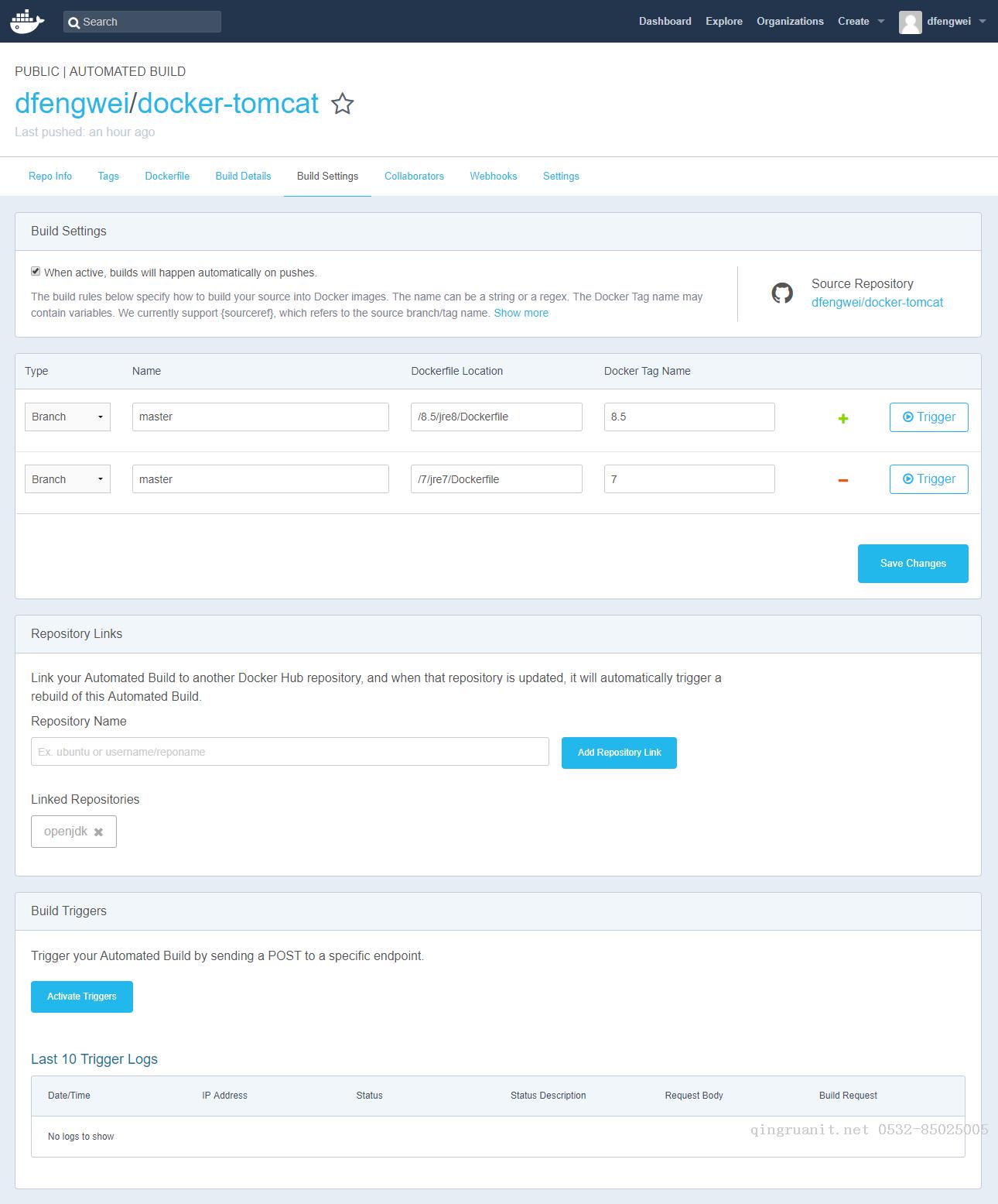 使用鏡像倉庫托管自己構(gòu)建的Docker鏡像-Java培訓(xùn),做最負責任的教育,學習改變命運,軟件學習,再就業(yè),大學生如何就業(yè),幫大學生找到好工作,lphotoshop培訓(xùn),電腦培訓(xùn),電腦維修培訓(xùn),移動軟件開發(fā)培訓(xùn),網(wǎng)站設(shè)計培訓(xùn),網(wǎng)站建設(shè)培訓(xùn)